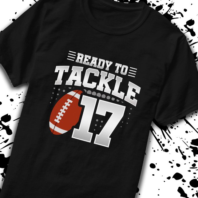 Tackle 17th Birthday 17 Years Couples Anniversary T-Shirt (Creator Uploaded)
