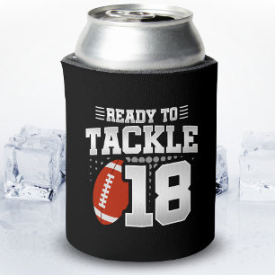 Tackle 18th Birthday 18 Years Couples Anniversary Can Cooler