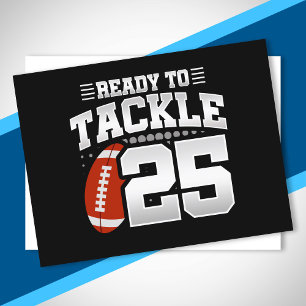Tackle 25th Birthday 25 Years Couples Anniversary Postcard