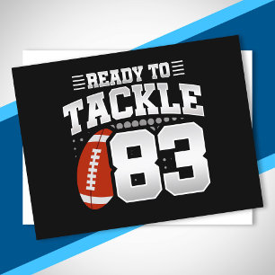 Tackle 83rd Birthday 83 Years Couples Anniversary Postcard
