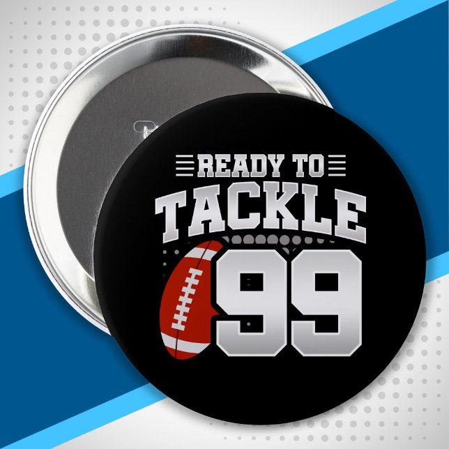 Tackle 99th Birthday 99 Years Couples Anniversary 4 Inch Round Button (Creator Uploaded)
