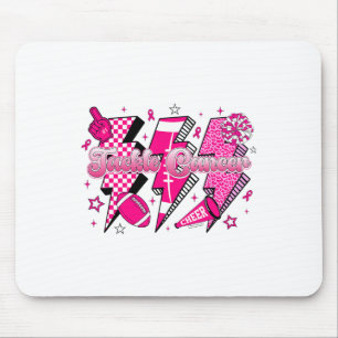 Tackle Breast Cancer Awareness American Footbyll P Mouse Pad