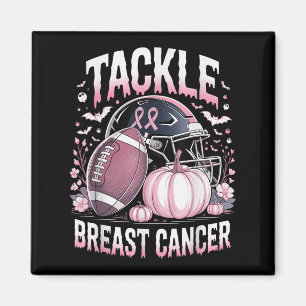 Tackle Breast Cancer Football Breast Cancer Awaren Magnet