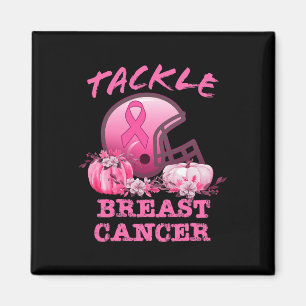 Tackle Breast Cancer Football Breast Cancer Awaren Magnet