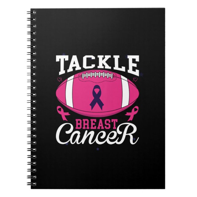 tackle breast cancer notebook (Front)