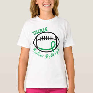 Tackle Myotonic Dystrophy with Awareness Ribbon T-Shirt