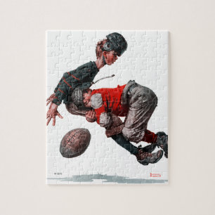 Tackled Jigsaw Puzzle