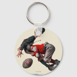 Tackled Keychain