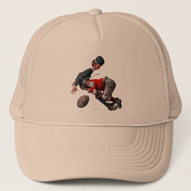 Tackled Trucker Hat (Front)