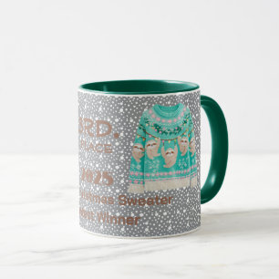 Tacky Christmas Sweater 3rd. Place Contest Winner Mug