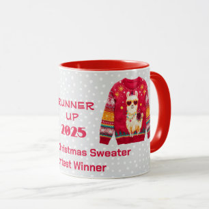 Tacky Christmas Sweater RUNNER UP Contest Winner  Mug