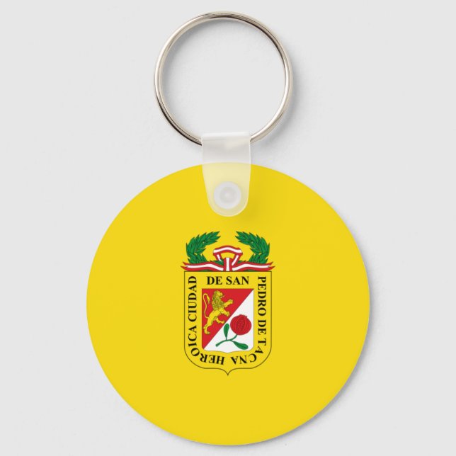 Tacna, Peru Keychain (Front)