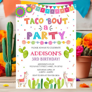 Taco à propos d'une invitation à la fête   Fiesta 