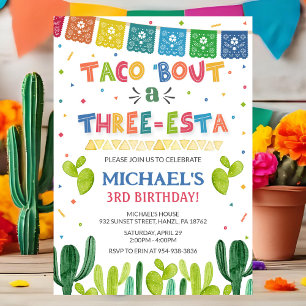 Taco à une invitation de trois esta