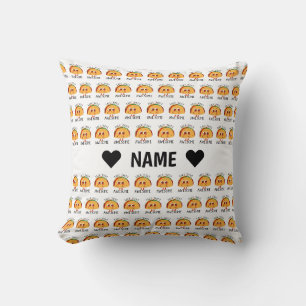 Taco About Awesome Throw Pillow