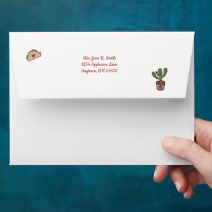 Taco 'about Love Correspondant Enveloppe Douche pe