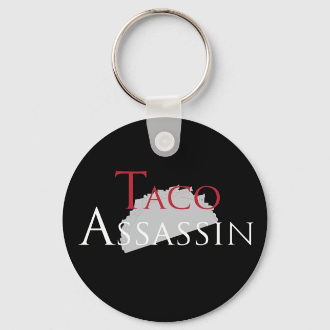 Taco Assassin Key Chain (Front)