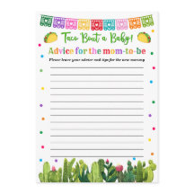 Taco Baby Shower Advice for the Mommy Game