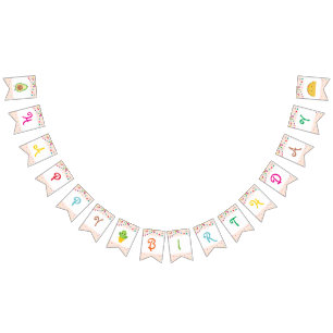 Taco   Bannière de Bunting Fiesta "Joyeux Annivers