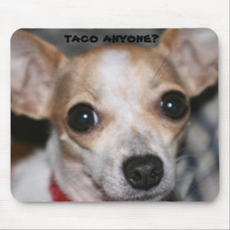 taco bell dog mouse pad