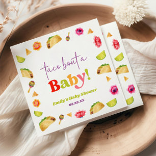 Taco Bout A Baby! Fiesta Baby Shower Napkin