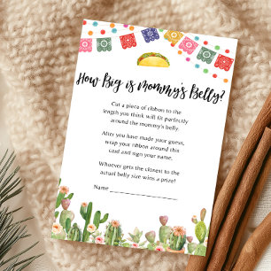 Taco Bout A Baby Fiesta Guess Who Mommy or Daddy 