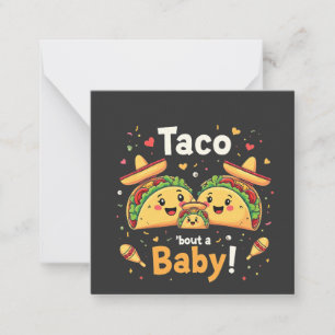 Taco Bout a Baby Pregnancy Announcement