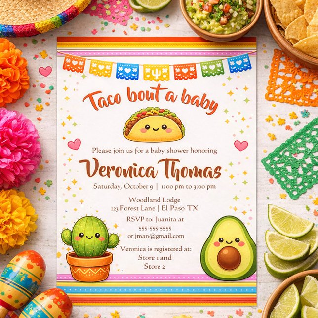 Taco bout a Baby Shower Invitation (Creator Uploaded)