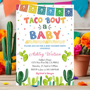 Taco 'Bout a Baby Shower Invite Mexican Fiesta