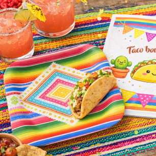 Taco bout a Baby Shower Paper Plate