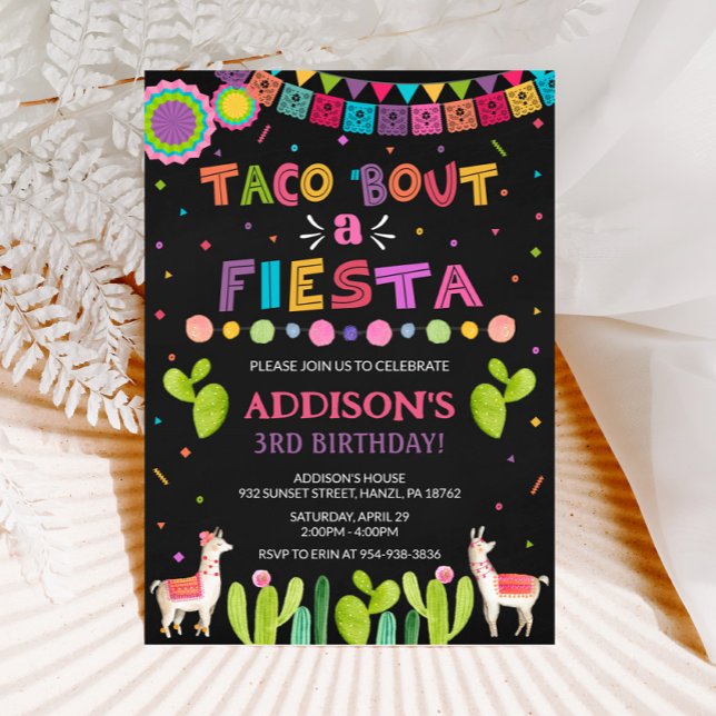 Taco 'bout a fiesta invitation (Creator Uploaded)