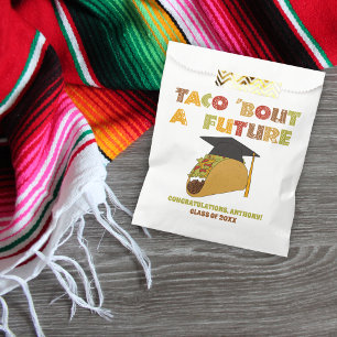 Taco Bout a Future Funny Graduation Party Favour Bag