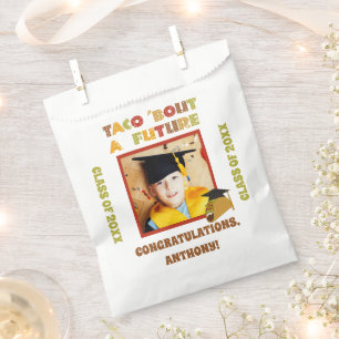 Taco Bout a Future Photo Graduation Party Favour Bag