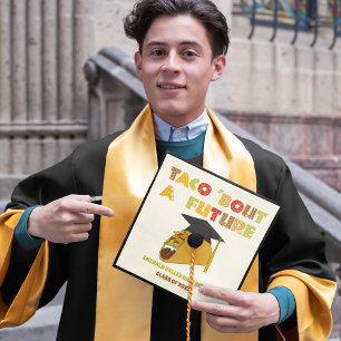 Taco Bout a Future Photo Graduation Party Graduation Cap Topper