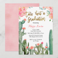 Taco 'bout a Graduation invitation
