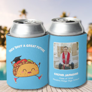 Taco Bout a Great Future Fiesta Graduation Party Can Cooler
