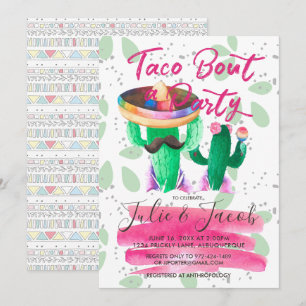 Taco Bout A Party Engagement Party Invitation