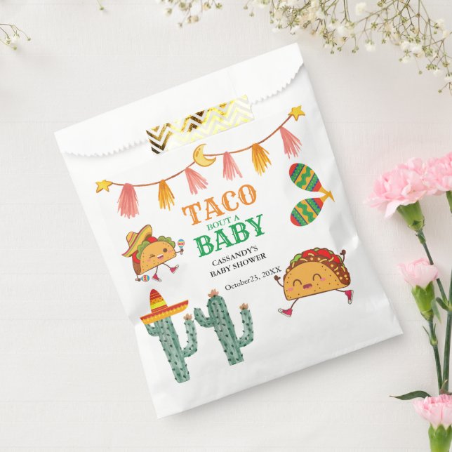 Taco bout Baby Mexican Baby Shower favours Favour Bag (Sealed)