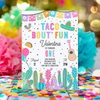 Taco Bout' Fun 1st Birthday Fiesta Mexican Party
