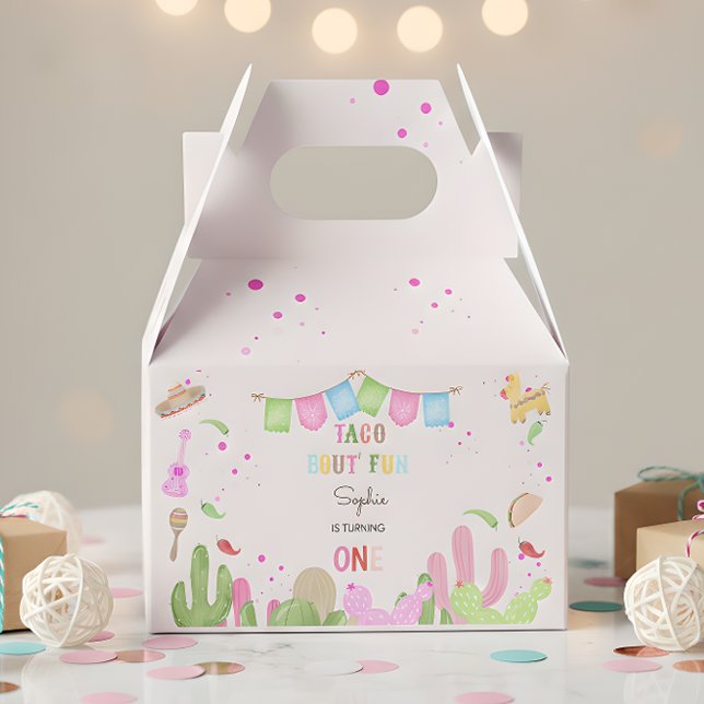Taco bout fun fiesta mexican first birthday favor box (Creator Uploaded)