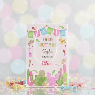 Taco bout fun fiesta mexican first birthday medium gift bag
