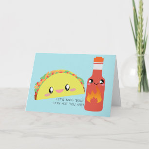 TACO 'bout HOT Greeting Card