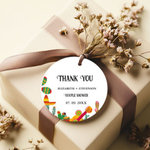 Taco bout love couple shower thank you favour tags