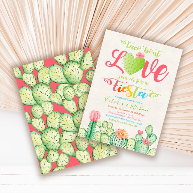 Taco bout Love Couples Shower Invitations (Creator Uploaded)