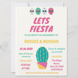 Taco bout love invitation