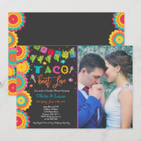 Taco Bout Love Invitation Couples Fiesta Shower