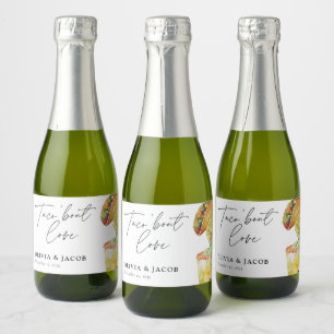 Taco bout Love Mexican Couples Shower Sparkling Wine Label