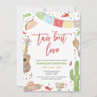 Taco 'Bout Love Mexican Fiesta Bridal Shower