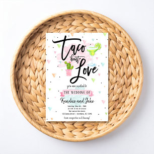 Taco Bout Love Wedding Invitation
