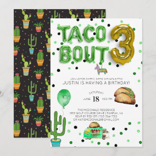 Taco Bout Trois   Invitation pour un troisième ann